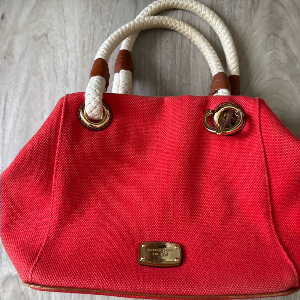 Michael Kors Marina Canvas Tote Bag